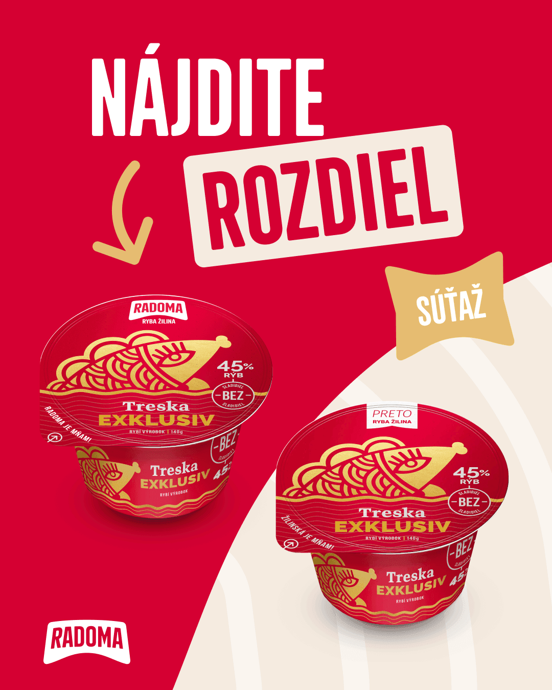 Súťaž RADOMA Nájdite rozdiel!