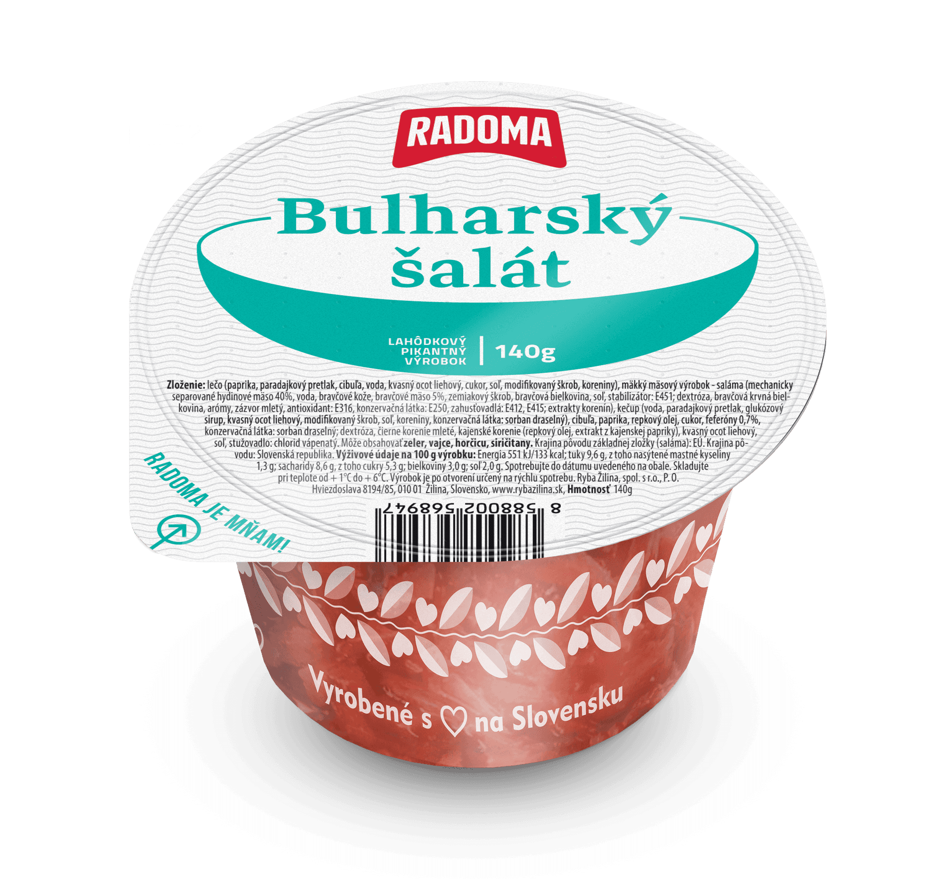 Bulgarian salad 140g