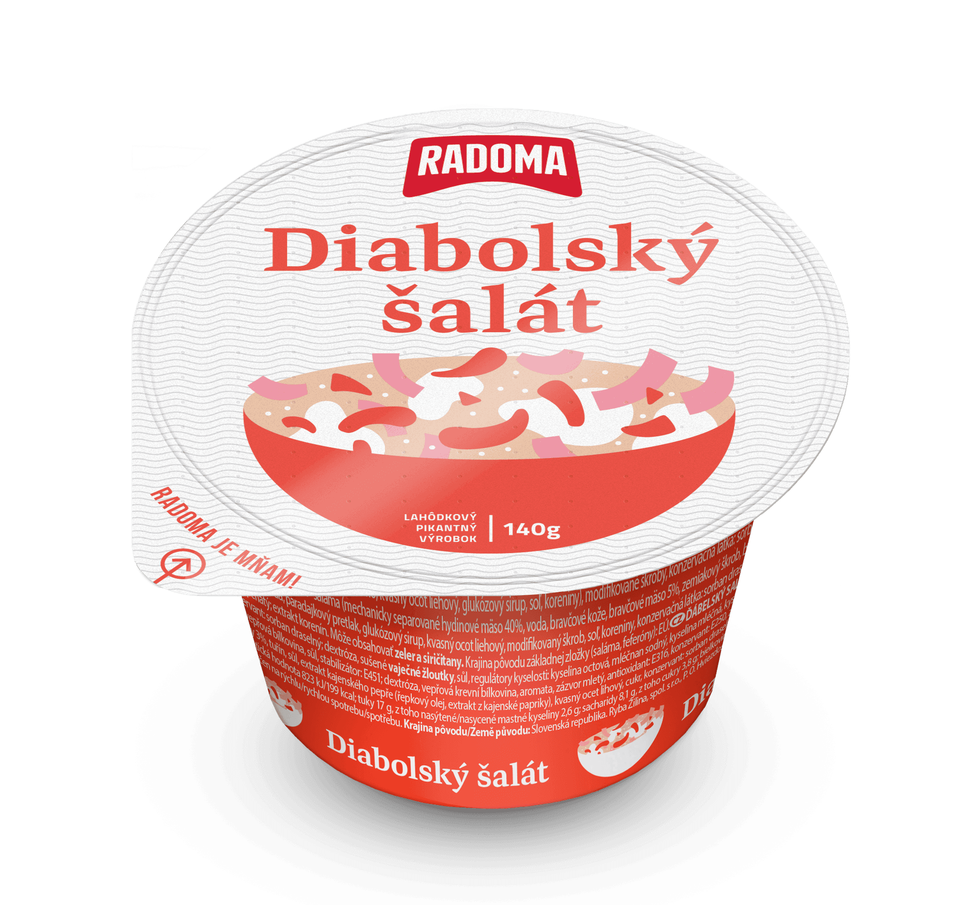 Diabolský šalát 140g