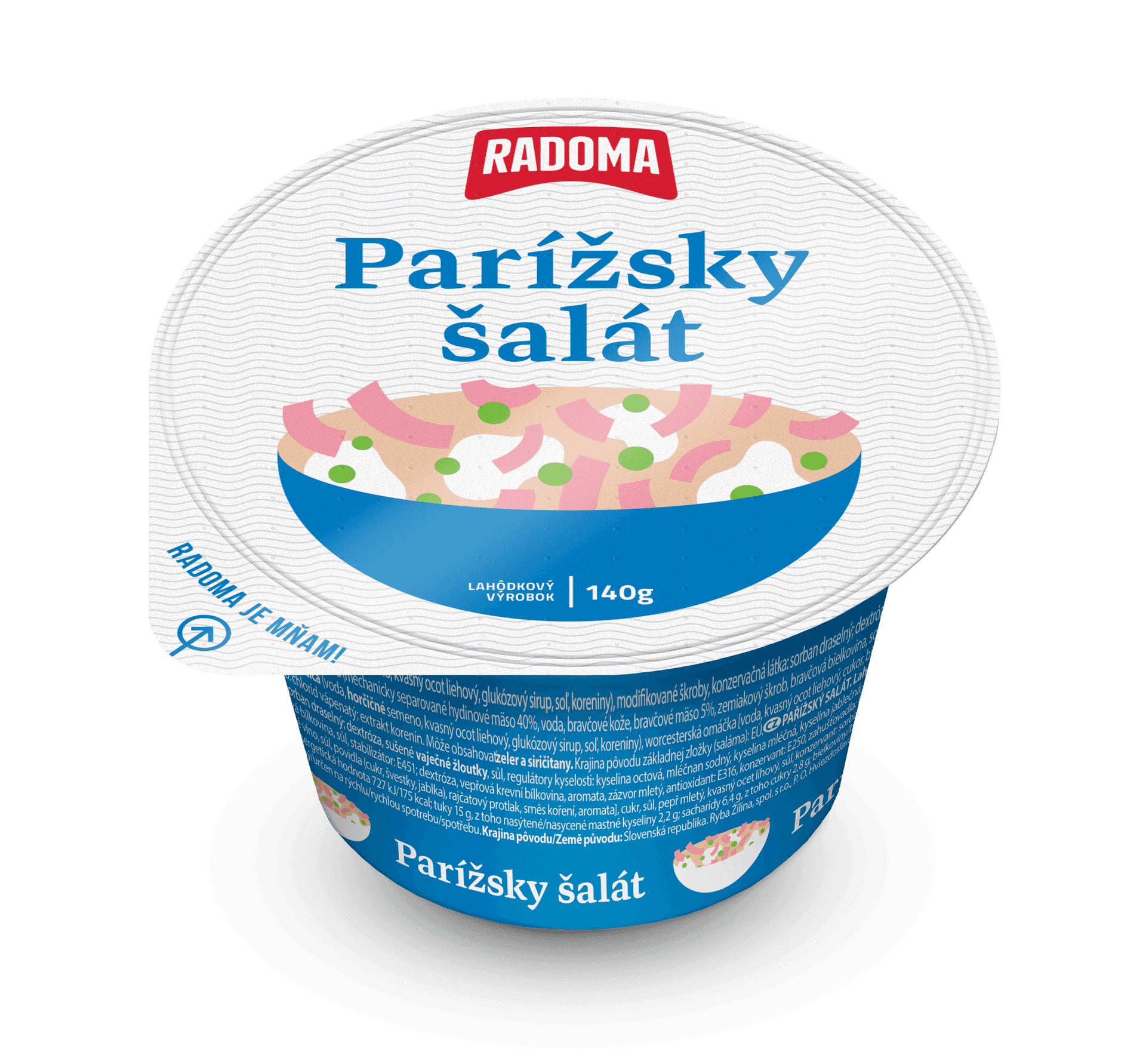 Parížsky šalát 140g