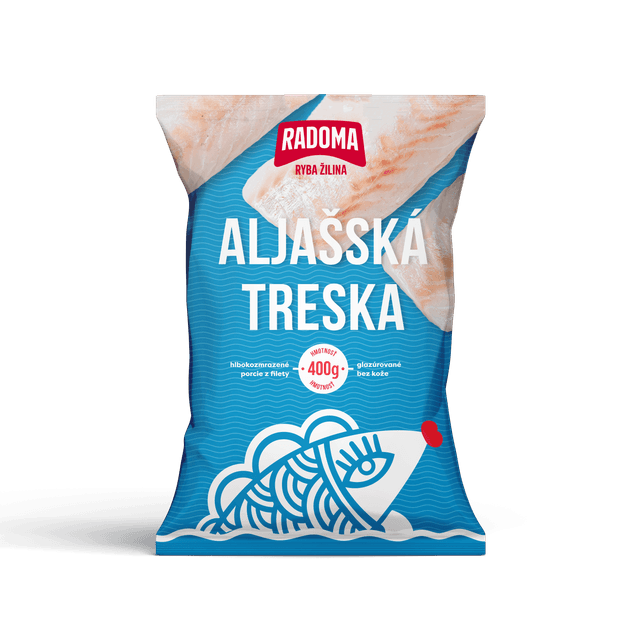 Filety z aljašskej tresky 400g