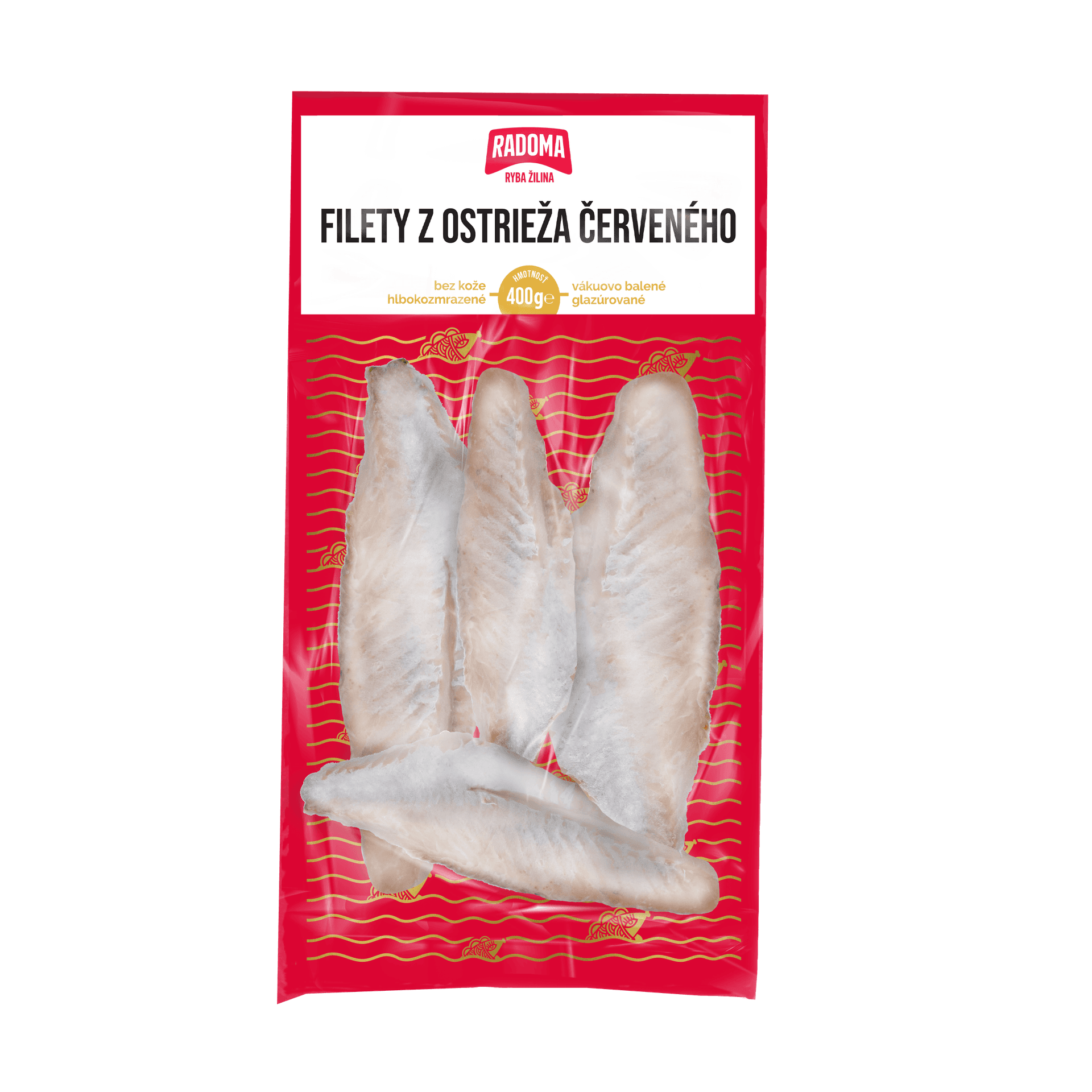 Filety z ostrieža červeného 400g