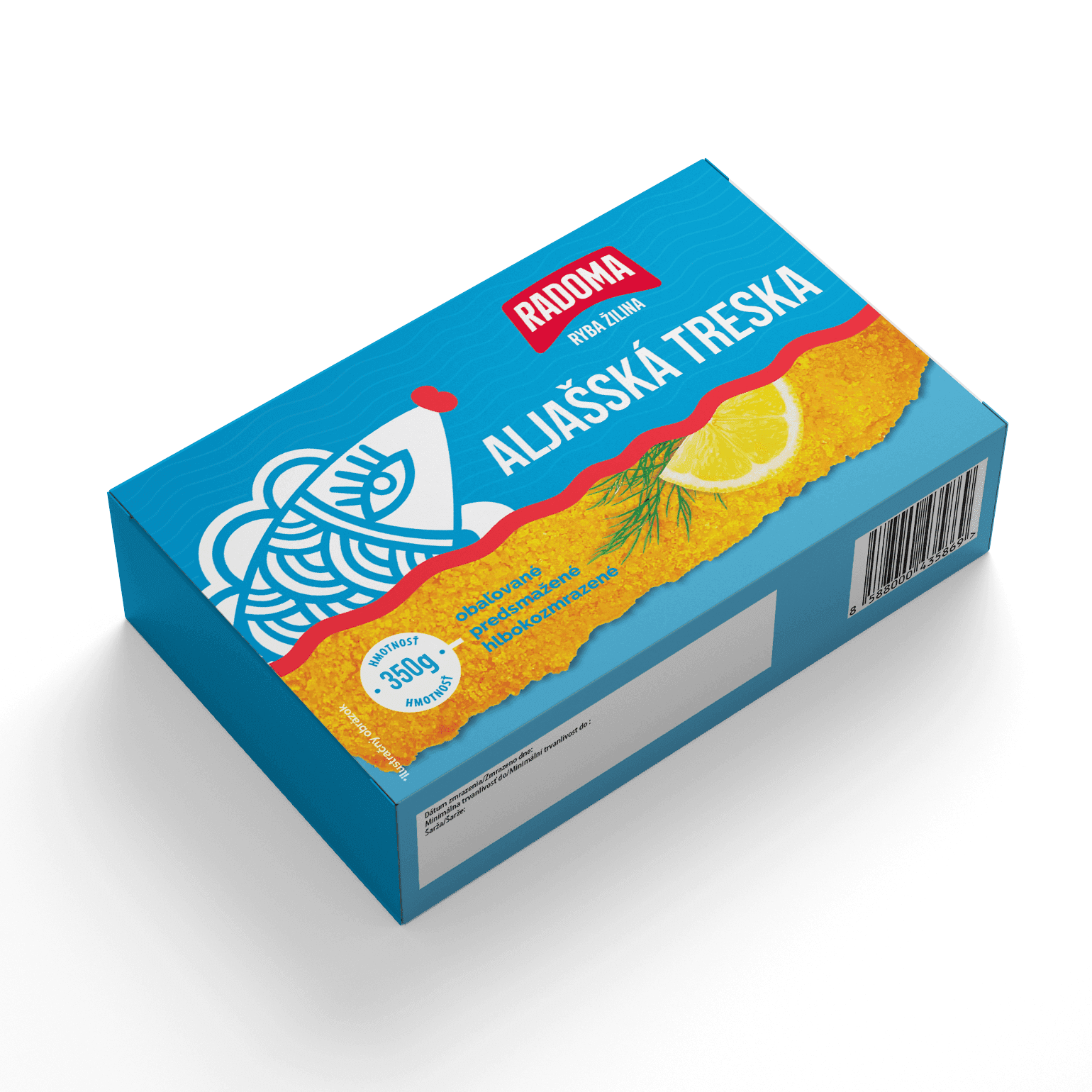 Aljašská treska 350g
