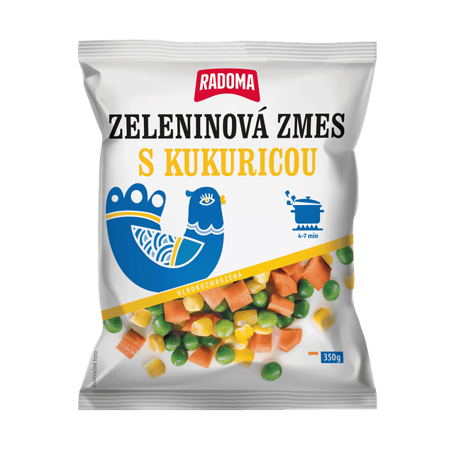 Vegetable mixture with corn 350g