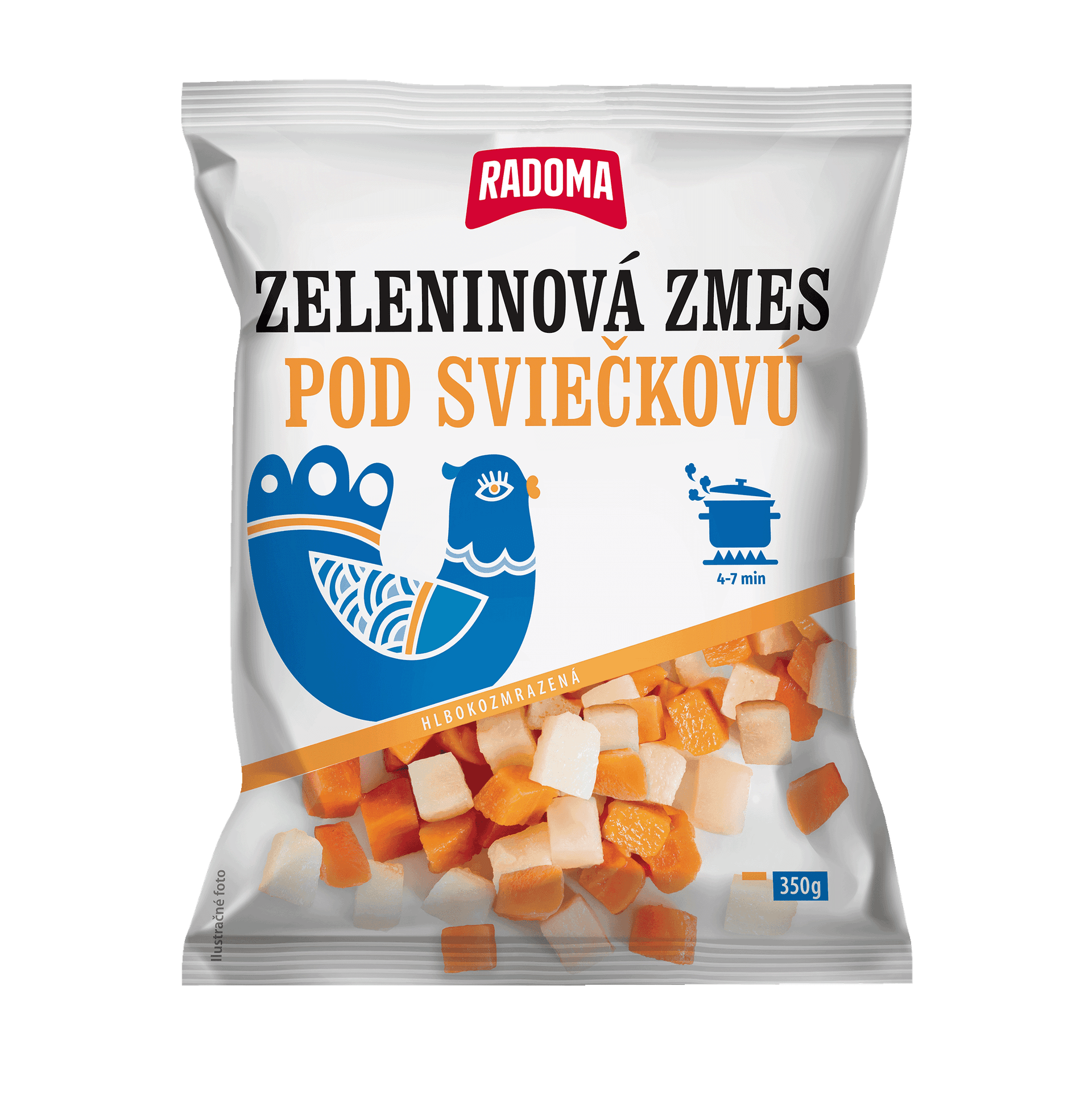 Vegetable mix for „sviečková“ sauce 350g