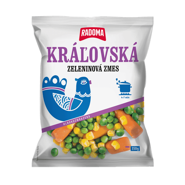 Zeleninová zmes kráľovská 350g