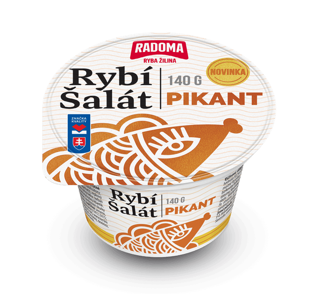 Rybí šalát PIKANT 140g 