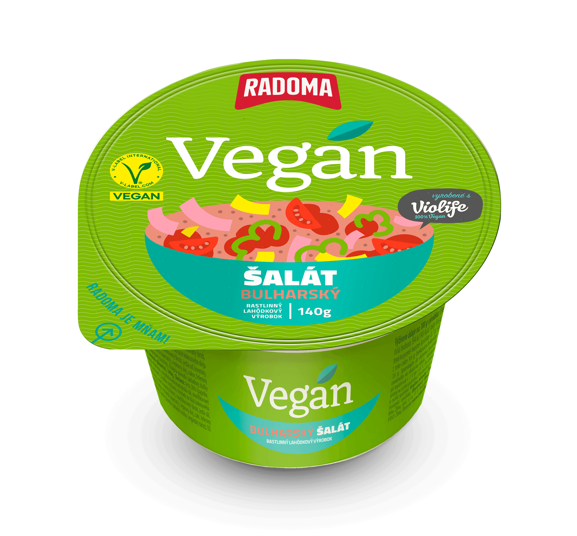 VEGAN Bulgarian salad 140g