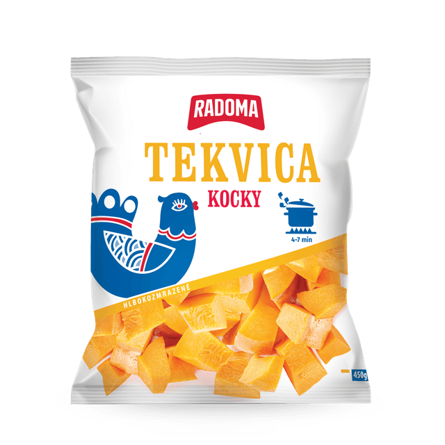 Pumpkin cubes 450g